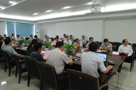 全國政協(xié)人口資源環(huán)境委員會調(diào)研組考察廣州能源所