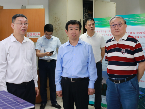 江蘇省副省長(zhǎng)齊家濱一行調(diào)研廣州能源研究所